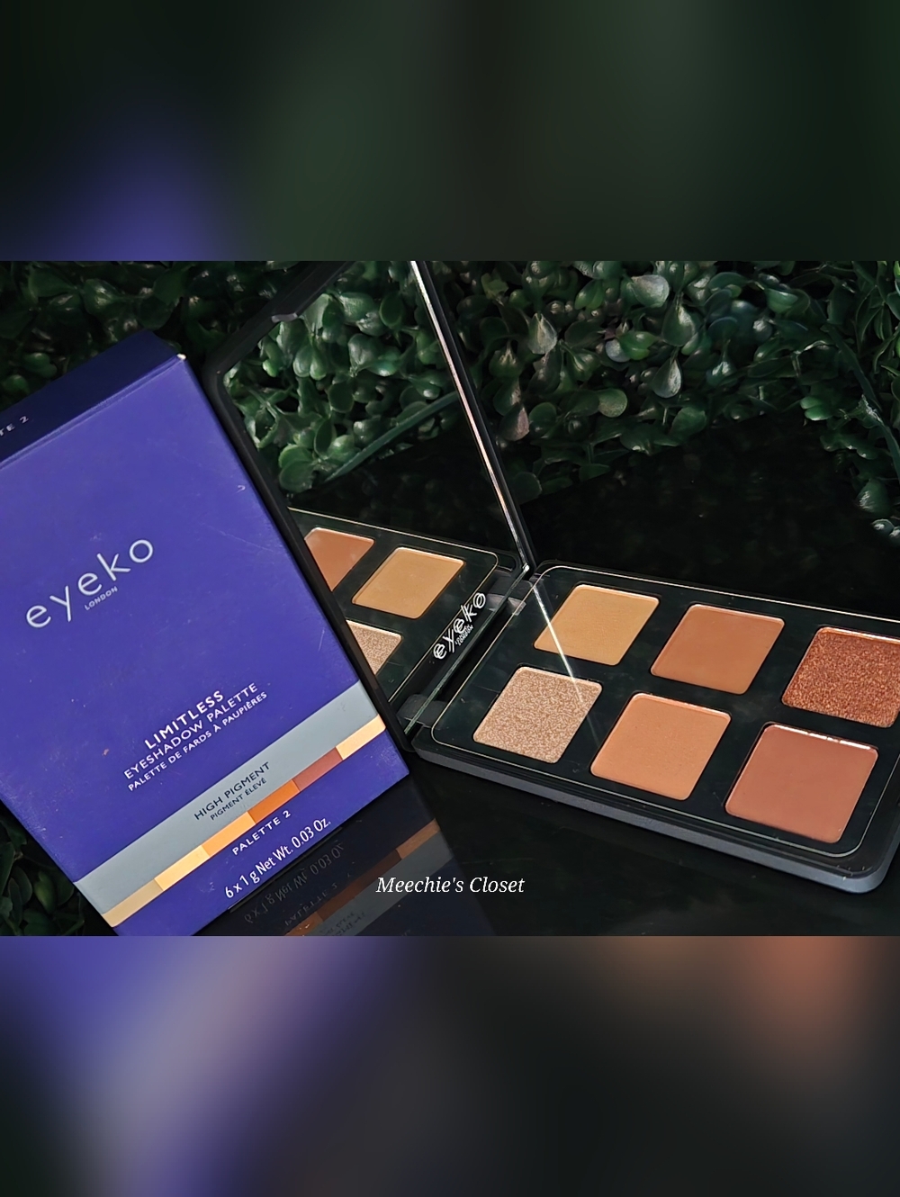 Eyeko Limitless 2 Eyeshadow Palette 6 Shades BNIB Full Size